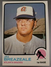 1973 Topps - Jim Breazeale #33 (RC)