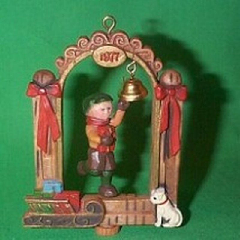 'Bell Ringer' 'Twirl About' Series NEW Hallmark 1977 Ornament