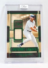 2025 Three and Two Harold Baines Luminous Lumber Bat Emerald Jersey Match #3/5