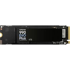 Samsung 990 EVO Plus 4 TB SSD interne NVMe/PCIe M.2 M.2 NVMe PCIe 4.0 x4, M.2