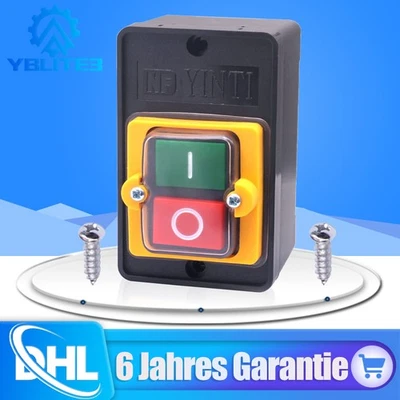 MARKENLOS 10A AC 380V Not-Aus-Druckschalter Wasserdichter für maschinenschalter KAO-10KH