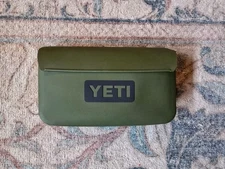 Yeti Sidekick Dry 1L gear case with strap in forest green