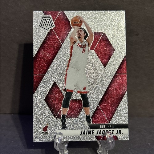 2024-25 Panini Mosaic #21 Jaime Jaquez Jr Silver Glitter Prizm G2