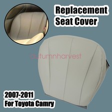 For 2007 2008 2009 2010 2011 Toyota Camry Driver Bottom Leather Seat Cover Tan For 2007 2008 2009 2010 2011 Toyota Camry Driver Bottom Leather Seat Cover Tan
