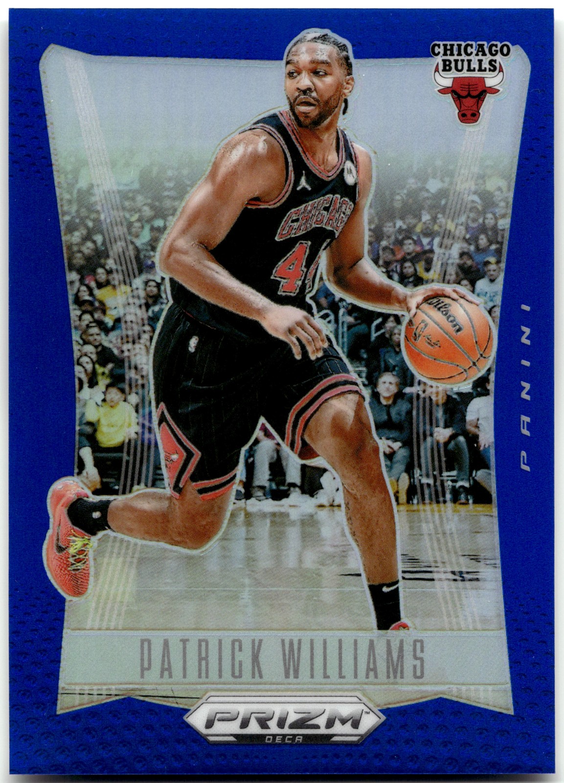 2023-24 Panini Prizm Deca #69 Patrick Williams Prizms Blue #/149