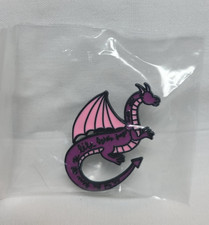 Purple Dragon Enamel Lapel Pin