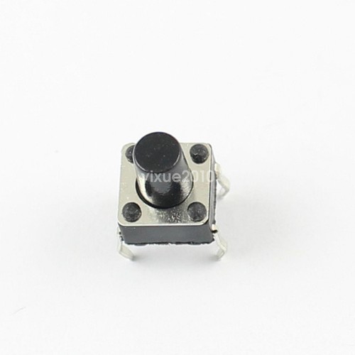50Pcs Momentary Tactile Tact Push Button Switch 4 Pin DIP 6x6x8mm High 8mm - Picture 2 of 5