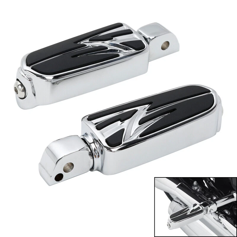 Reposapiés traseros de pasajero aptos para Harley Davidson Softail 2018-up 2022 Foto 3 de 4