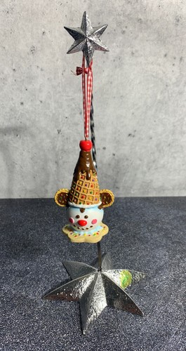 SUPER CUTE! Disney Christmas Ornament - Mickey Ice Cream Waffle Cone Gingerbread - Picture 9 of 12