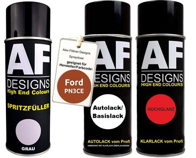 Spritzfüller Set für Ford PN3CE Blaze Metallic Klarlack Spritzfüller Grundierung