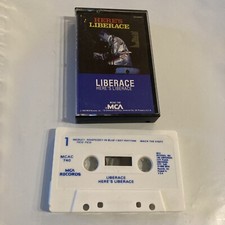 Liberace - Here's Liberace Cassette 1982 MCA MCAC-740