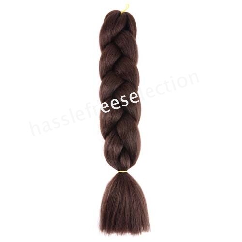 JUMBO Braiding Hair 60cm Hair Extensions Crochet Synthetic Fiber Braid Kanekalon - Picture 11 of 178