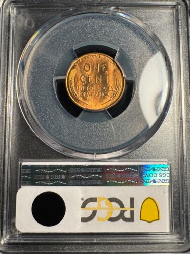 PCGS MS67+ RD 1954-S Lincoln Wheat Cent Plus Red - Picture 3 of 3