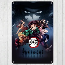 Anime Custom 10"x14" Metal Wall Sign Office Home Mancave