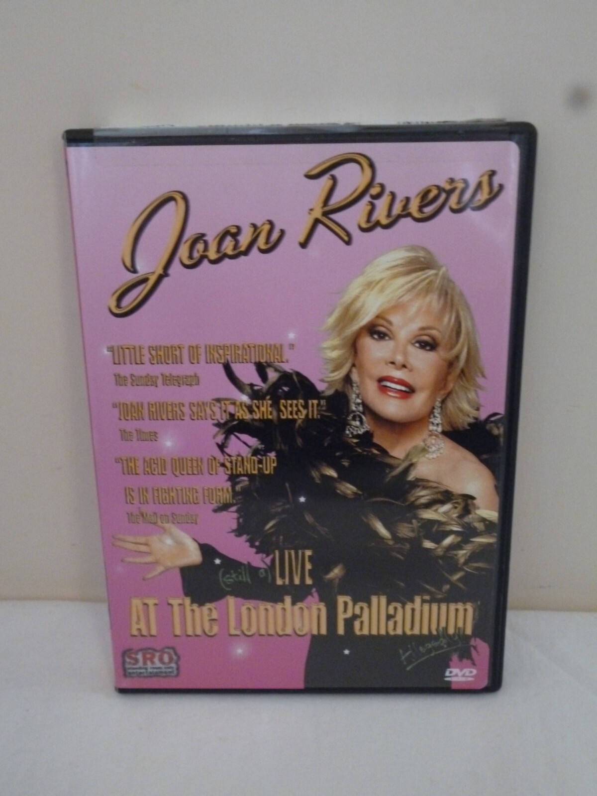 Joan Rivers : Live at the London Palladium DVD 2006 NTSC