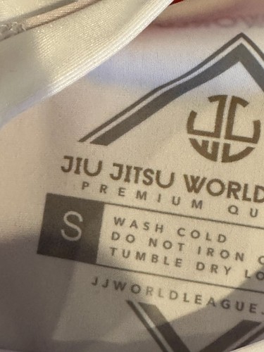 Adult Jiu Jitsu World League Rashguard Shirt Black Adult Small JJWL Brand New - Picture 4 of 10