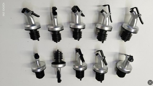 10 uds vertedor de botellas dispensador de vinagre de aceite juego de vertedor para botellas con solapa - Imagen 6 de 21