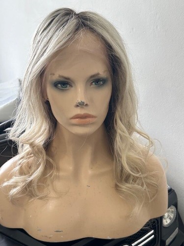 Blonde Full Lace Wig, 100% Human Hair Brand New ROOTED. 14” - Picture 23 of 23