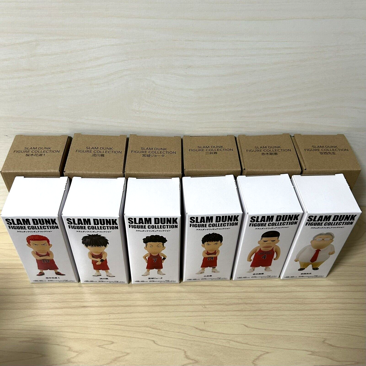 The First Slam Dunk Figure Collection 6 Types Set Movie