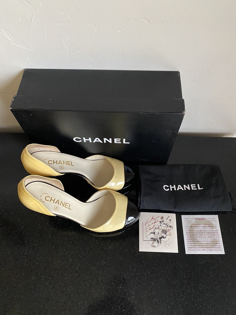 CHANEL SHOES EU 40 US 9 AUTHENTICITY CARDS & ORIGINAL BOX | eBay