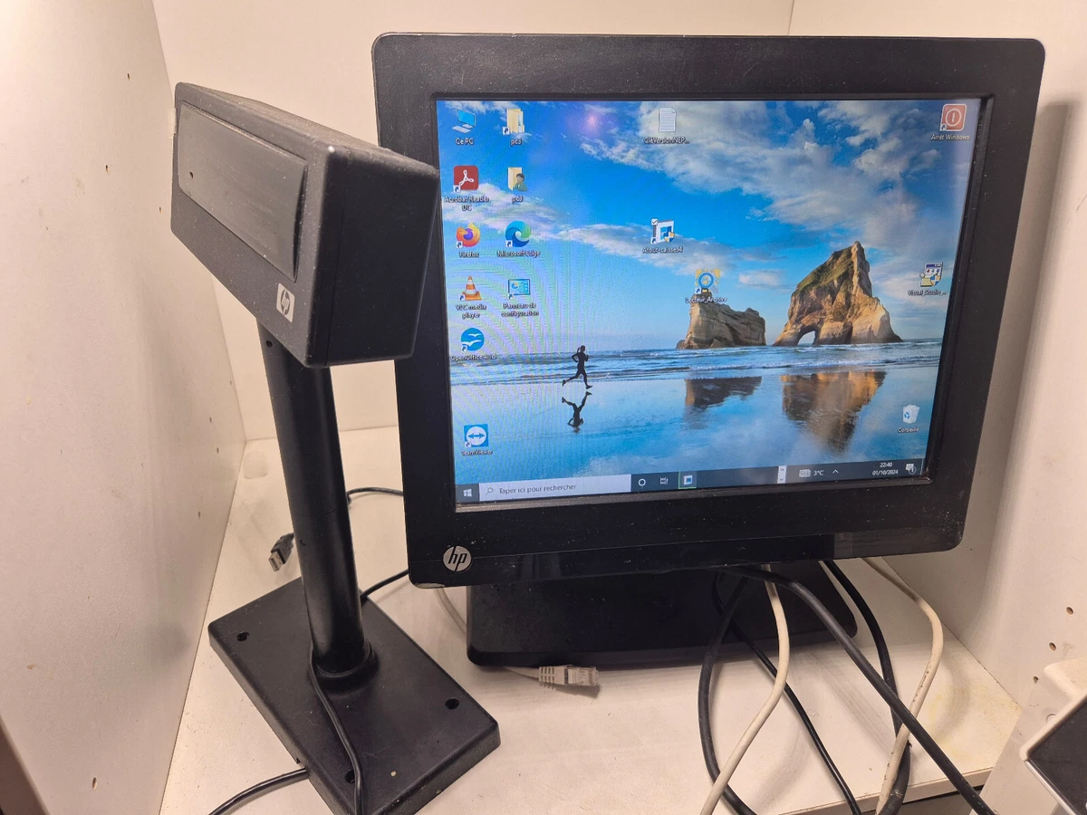 Moniteur Tactile Elo 12 Pouces (30 Cm) Pour Caisse Enregistreuse IBM - Infrarouge, RS-232 - Occasion