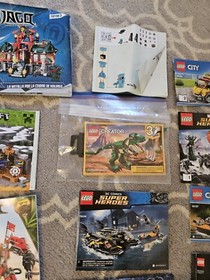 LEGO Lot 13 STAR WARS Instruction Manuals Instruction Books Ninjago Mandalorian 