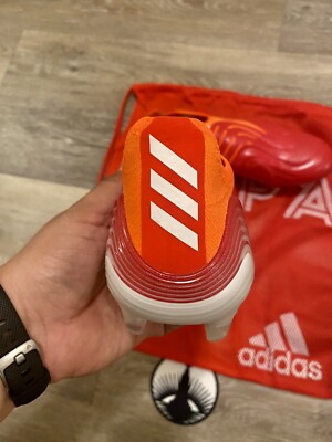 Adidas Copa Sense+ FG 'Solar Red' Soccer Cleats FY6217 Men's 7