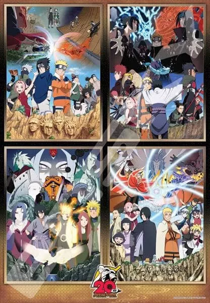 Naruto Shippuden - puzzle online