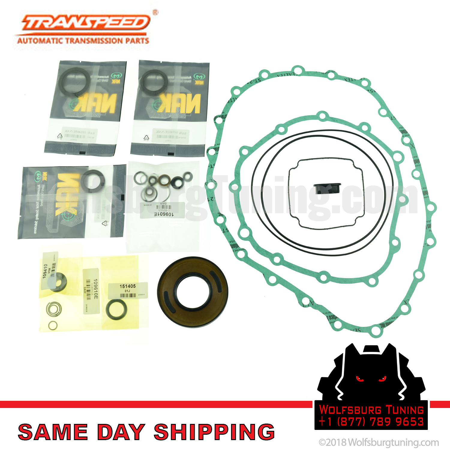 Audi 0AW OAW CVT A4 A5 A6 B8 C7 Transmission Overhaul Gasket Set 2008