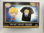 Funko Dragon Ball Z Son Goku (Wave) Metallic Pop & Tee Shirt Size Small