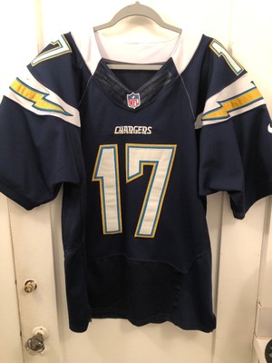 chargers on field jersey