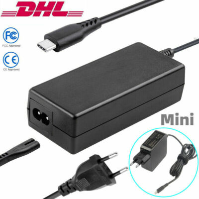 65W USB-C Type-C AC Adapter Laptop Charger For Samsung HP Lenovo Dell universal