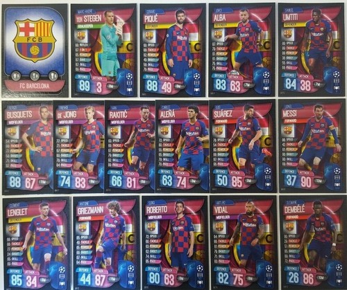 Topps UEFA Champions League Match Attax 2019 - 20 CONJUNTOS DE EQUIPO de 16 Edición EE. UU. - Imagen 15 de 35