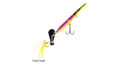 Z-Man HellraiZer Topwater Chatterbait - Purple Death - 5'' - 5/8oz - Bass Lure