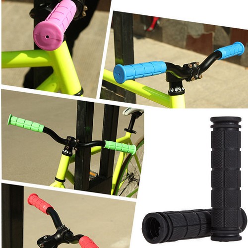 1 Paar weiche Gummi Lenkerendengriffe für Fahrrad MTB BMX Rennrad Mountainbike - Bild 3 von 11
