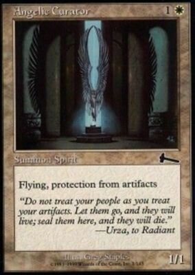 4 Angelic Curator - LP - Urza's Legacy - mtg - x4 4x