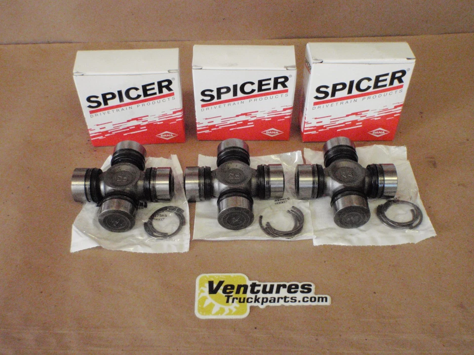 1980-1996 Ford F150 Dana 44 IFS 3 ea. GENUINE SPICER Front Axle Shaft U Joints - Image 2 of 4