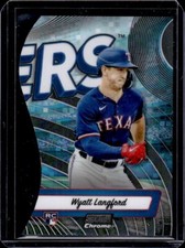 2024 Topps Stadium Club Baseball Wyatt Langford Triumvirates RC TRI-24