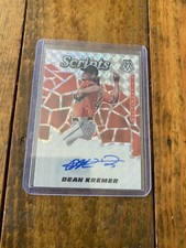 2021 Panini Mosaic Scripts Dean Kremer Auto Baltimore Orioles