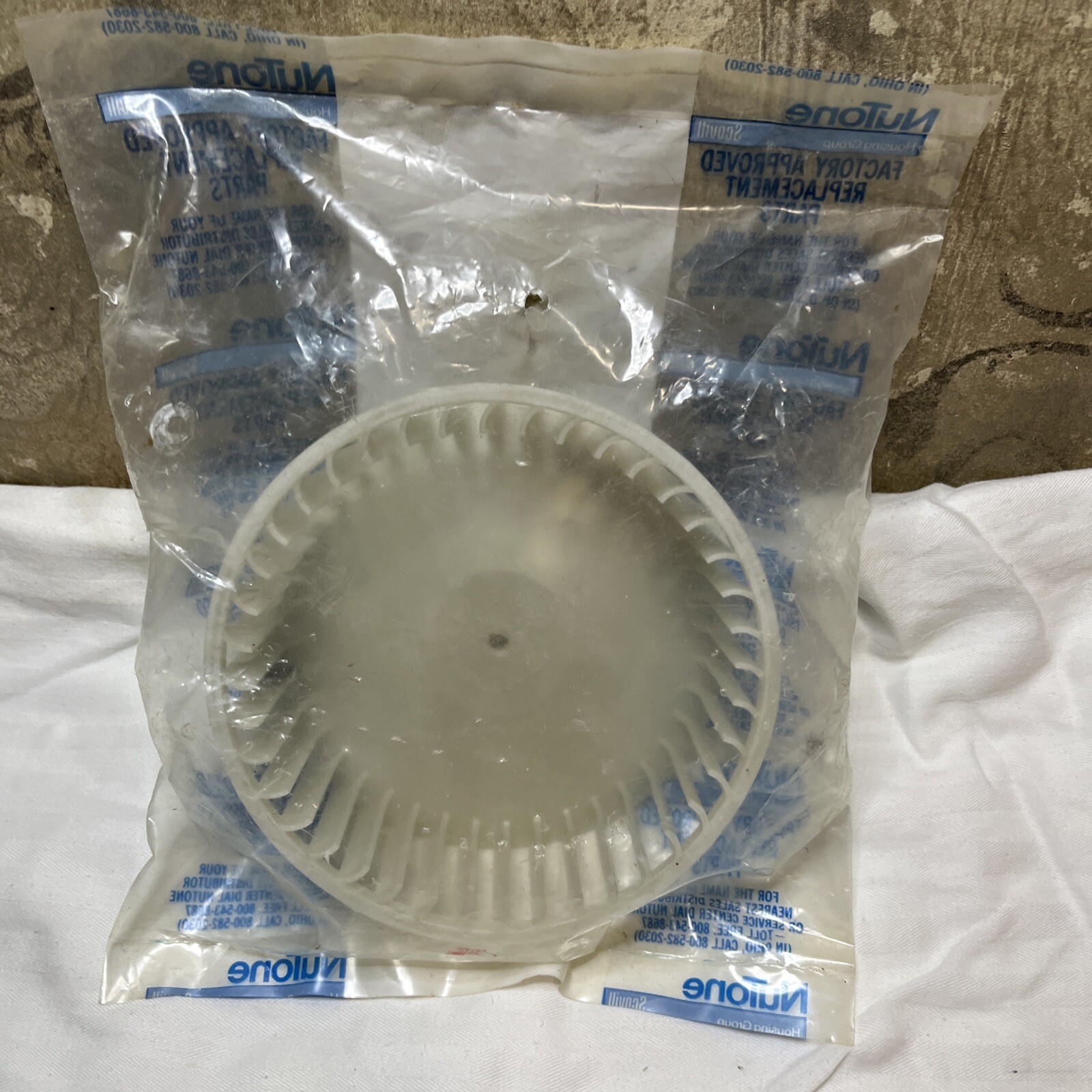 Bath Fan Blower Wheel Assembly OEM Replacement Part 5900A000 Nutone