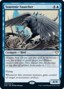 Souvenir Snatcher x4 - Commander 2020 - NM-Mint, English - Commander 2020