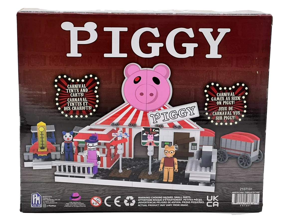 PIGGY Roblox Carnival Buildable Building Set w/ Figures & DLC Code 356 Pcs