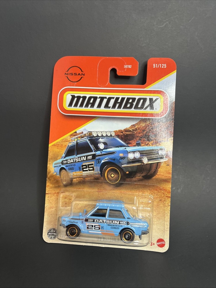 2025 Matchbox ‘70 Datsun 510 Rally Blue