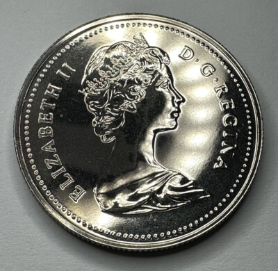 1980 Canadian Dollar Proof Like Coin from Mint Set. Uncirculated