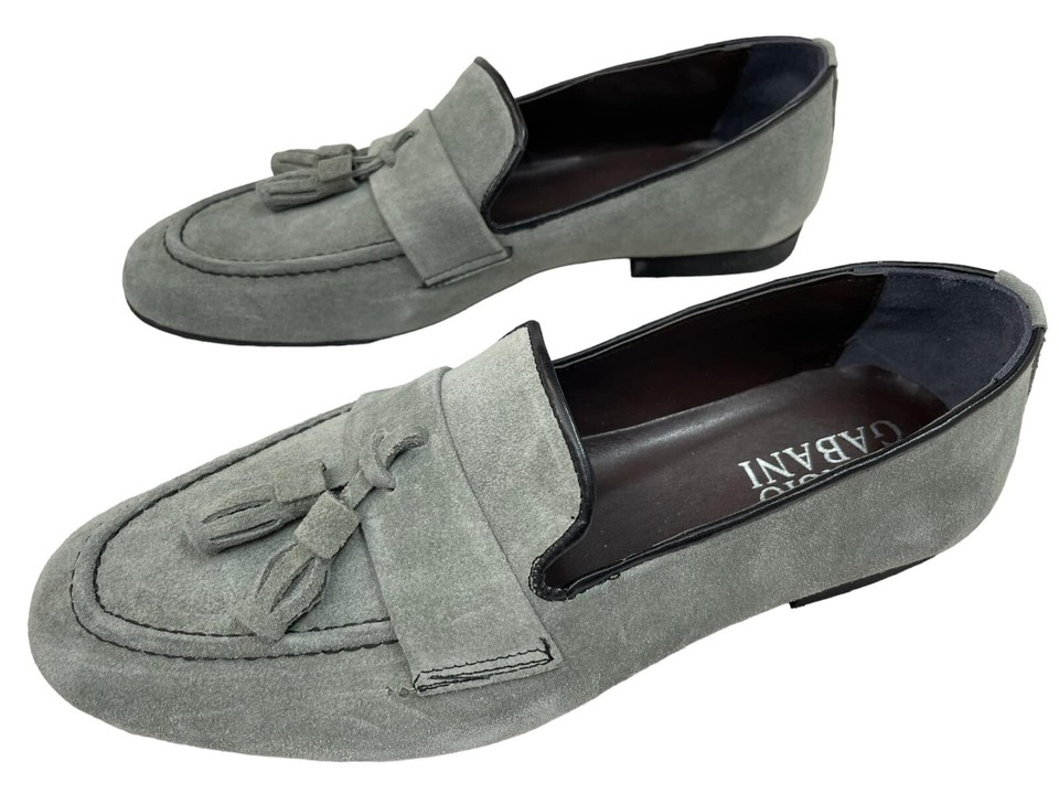 Mocassini Uomo Jamron In Pelle Scamosciata - Con Fibbia, Comodi E Eleganti - Foto 2