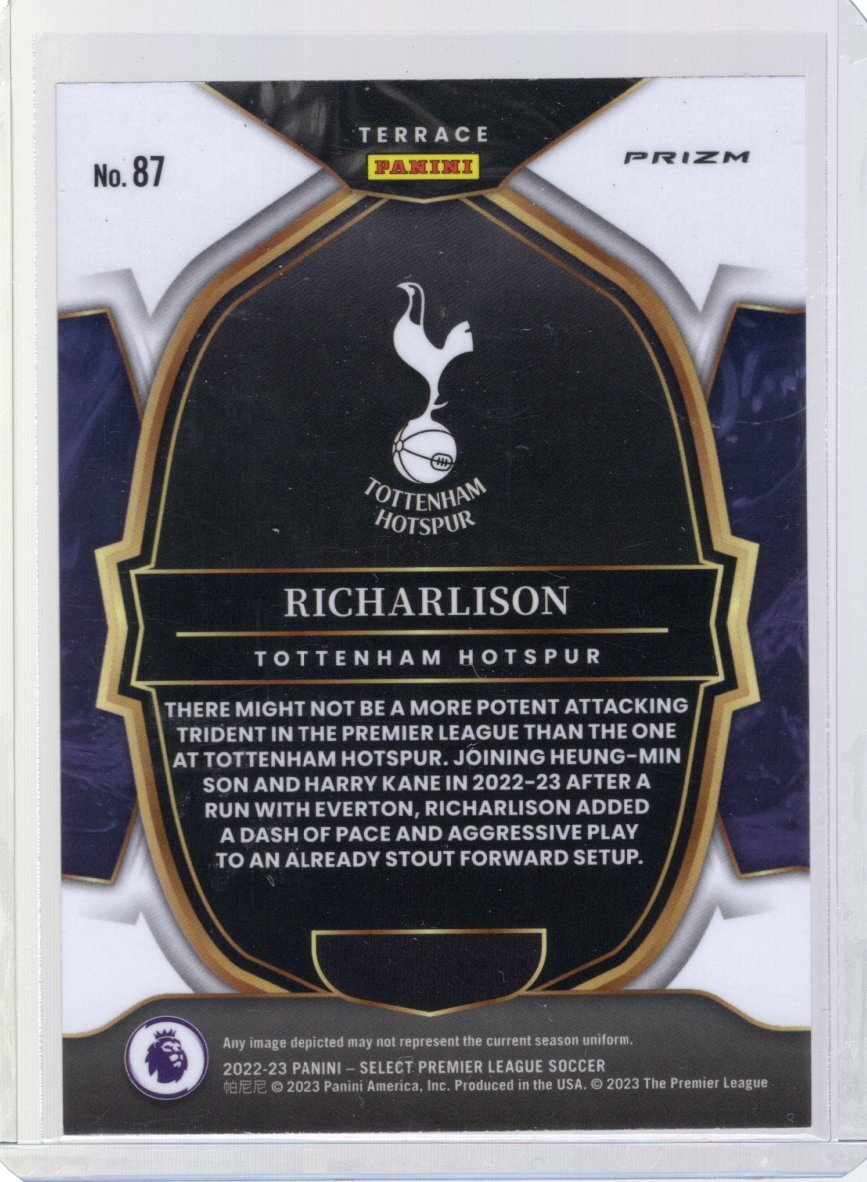 Richarlison 2022-23 Select EPL TOTTENHAM Red Prizm | eBay