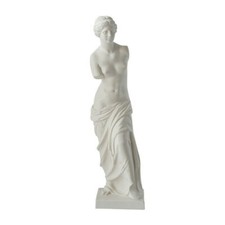 Venus Sculpture In Marble Powder H 30Cm