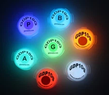 Glow in the Dark Invisible White  base Pigment Powder Sets 10g per color