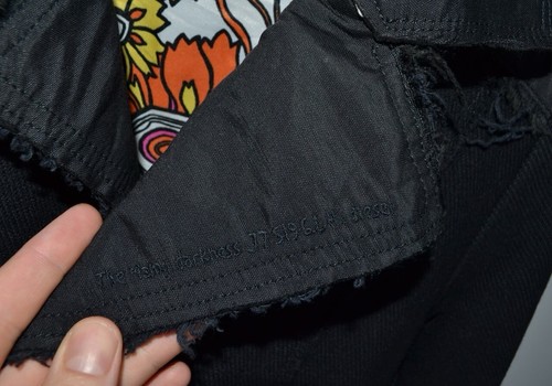 Diesel Retro Made In Italy schwarzer Wollmantel ausgefranst, BESTES GEFÜTTERT, Größe S - Bild 9 von 19