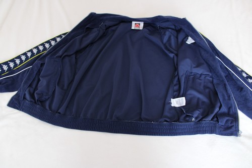 Navy Blue Kappa Men's Graphic Full Track Suit Size Small - Picture 6 of 7